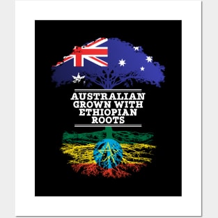 Australian Grown With Ethiopian Roots - Gift for Ethiopian With Roots From Ethiopia Posters and Art